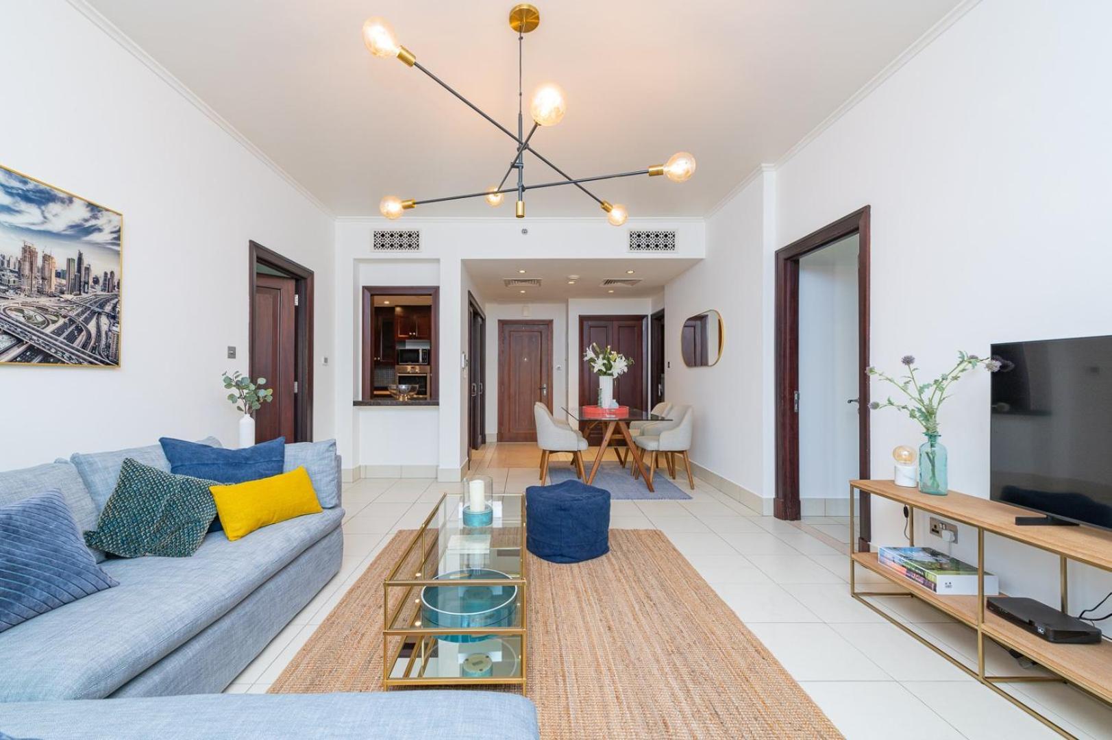 Apartment Luxury 2bedroom With Terrace & Burj Khalifa View *